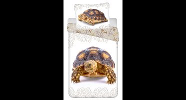 Sweet Home dekbedovertrek Schildpad 140 x 200 cm - 70 x 90 cm - Katoen