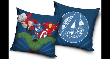 Avengers sierkussen Blauw 40 x 40 cm