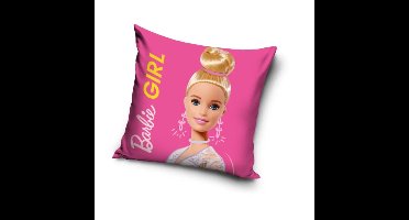 Barbie sierkussen 40x40cm