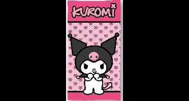 Hello Kitty Kuromi strandlaken 70 x 140 cm - polyester