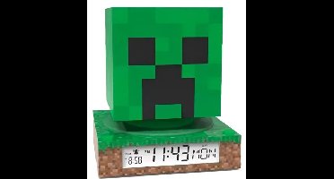 Minecraft digitale wekkerlamp 21,5 x 13 cm
