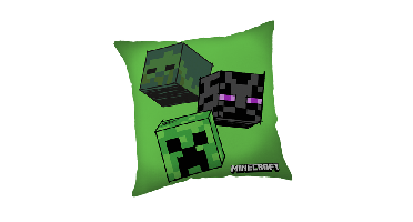 Minecraft sierkussen Groen 40 x 40 cm