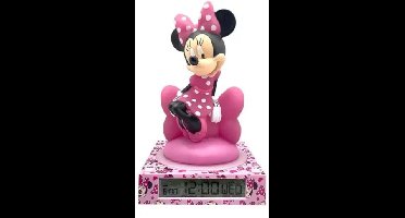 Minnie Mouse digitale wekkerlamp 25 cm