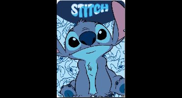 Stitch Happy Fleece deken 100 x 140 cm