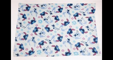 Stitch fleece plaid 110 x 150 cm - polyester