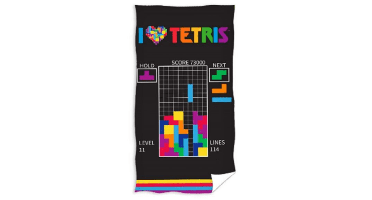 Strandlaken Tetris - 70 x 140 cm