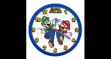Super Mario wandklok 25 cm