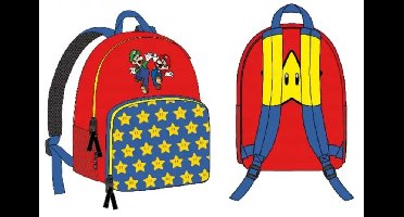 Super Mario schooltas 28x23x10cm