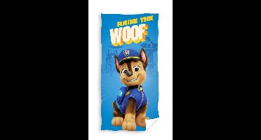 Paw Patrol handdoek - woof - 70 x 140 cm - Katoen