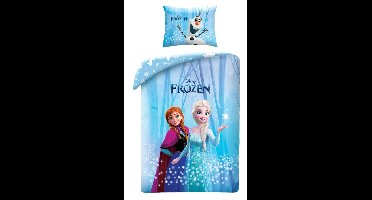 Disney Frozen Dekbedovertrek sisters - 140 x 200 cm - Katoen - 70 x 90 cm