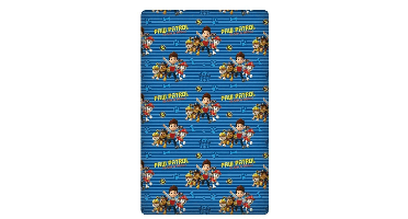 PAW Patrol Hoeslaken team 90 x 200 cm - Blauw