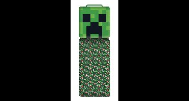 Minecraft slaapzak groen 50 x 130 cm - polyester