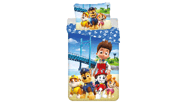 Paw Patrol dekbedovertrek Bridge 140 x 200 cm - 70 x 90 cm - katoen