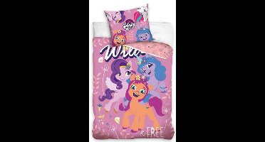 My Little Pony dekbedovertrek Young & Wild 140 x 200 cm + 70 x 90 cm - Katoen