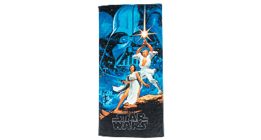 Star Wars strandlaken donkerblauw 70x140cm