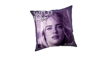 Billie Eilish sierkussen 40x40 cm
