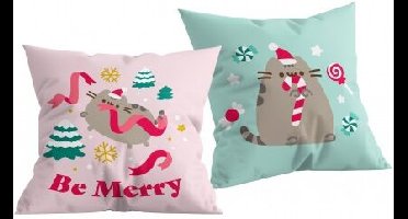 Pusheen Be Merry sierkussen 40 x 40 cm