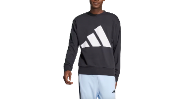 adidas Sportswear Essentials Big Logo Sweatshirt Sweatshirt, S, Zwart