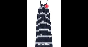 Meisjes maxi jurk met bloem van biologisch katoen