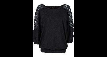 Oversized shirt in een viscosemix