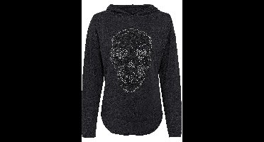 Oversized longshirt met capuchon