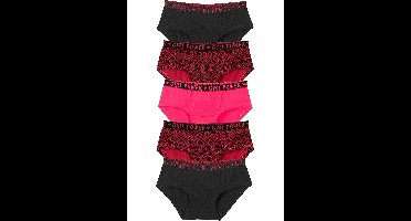 Meisjes hipster met katoen (set van 5)