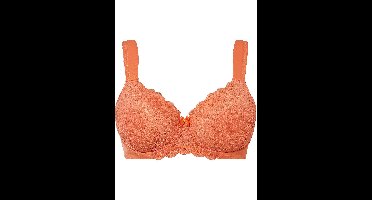 Voorgevormde beugel bh met gewatteerde bandjes