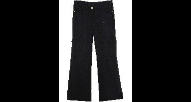 Wijde cargo broek van soepel vallende viscose