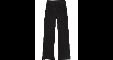 Meisjes broek met wijd uitlopende pijpen en splitten