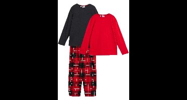 Kinderen pyjamabroek en 2 shirts met biologisch katoen (3-dlg. set)