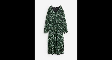 Midi jersey jurk
