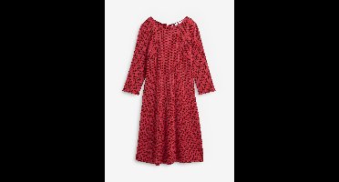 Punto di roma jurk met jacquard patroon