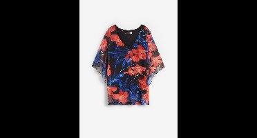 Shirt tuniek van mesh