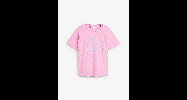 T-shirt met print van biologisch katoen