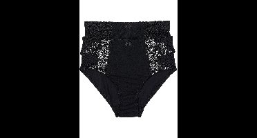 Corrigerende slip met borduursel (set van 2)