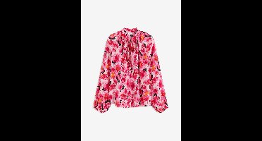 Chiffon blouse met strik