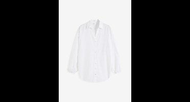 Oversized blouse van puur katoen