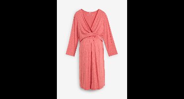 Zwangerschapsjurk/voedingsjurk van viscose-stretch