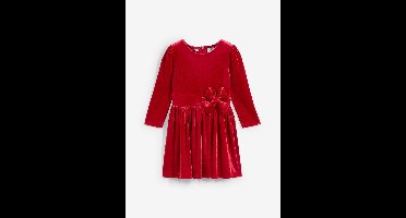 Meisjes jurk van fluweel