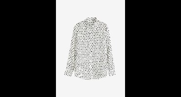 Blouse van fijne satijn