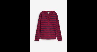 Henley shirt van biologisch katoen