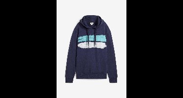 Sweater met capuchon van biologisch katoen