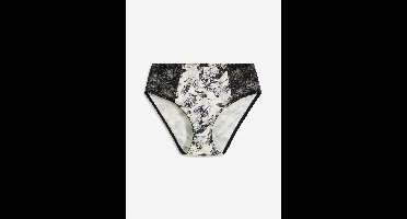 Maxislip met glanzend materiaal