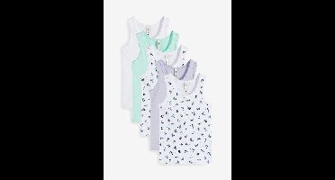 Meisjes hemd (set van 5)