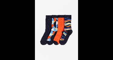 Sokken met biologisch katoen (4 paar)