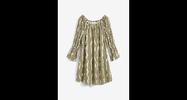 Carmen jurk van soepele viscose