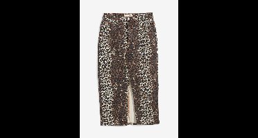 Katoenen spijkerrok met stretch