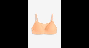 Voorgevormde bh zonder beugels met mesh