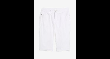 Lange stretch jeans bermuda, regular fit