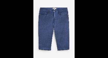 Lange bermuda in washed out look, regular fit